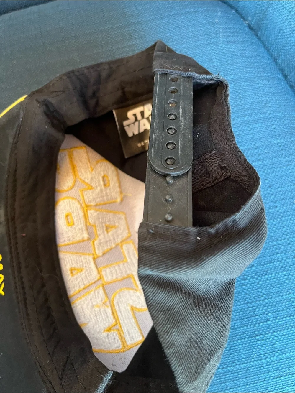 Star Wars Kids Navy and Yellow Baseball Cap with Logo